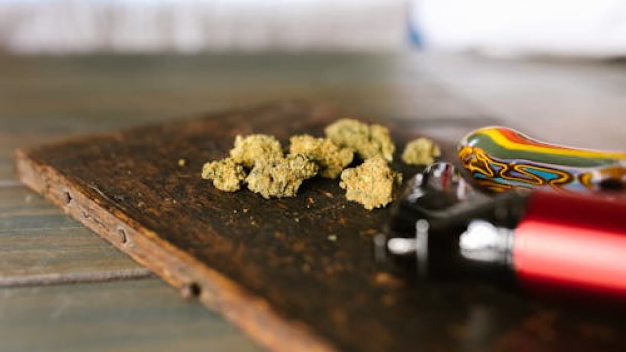 Three types of cannabis concentrate side by side