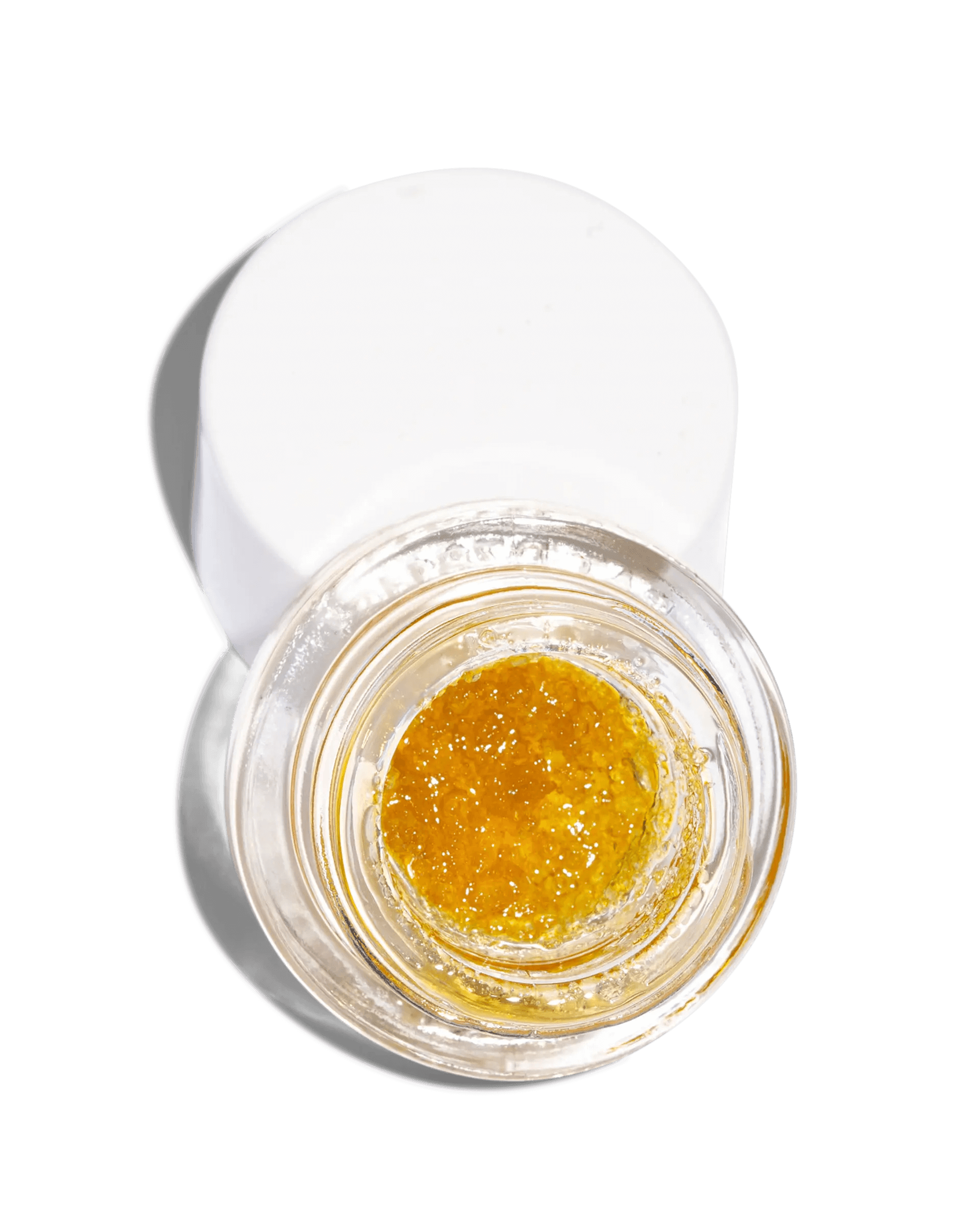 Cannabis concentrate in glass jar